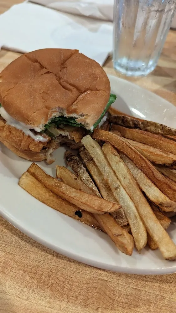 Chicken Sandwich with Fries